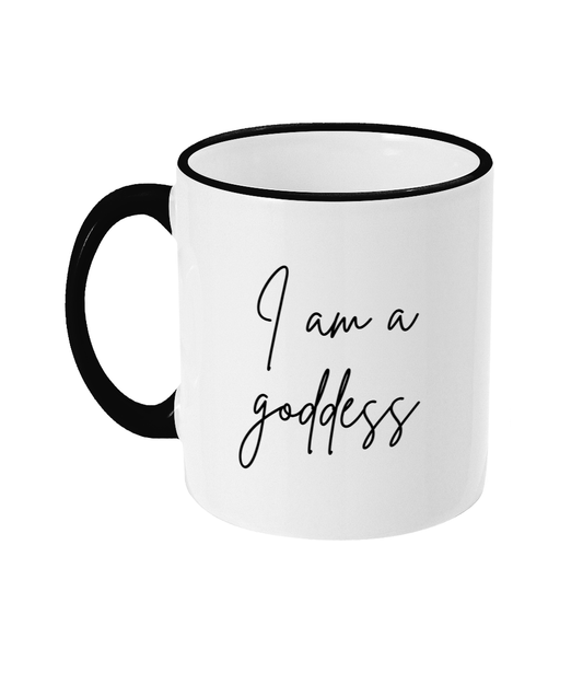 I am a Goddess Mug Present Easter Birthday Anytime Gift Present