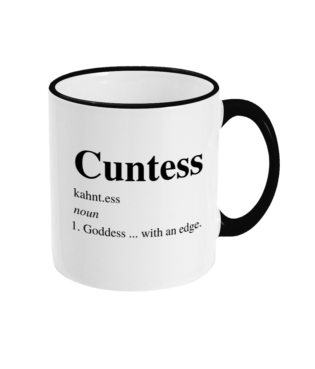 Cuntess Goddess Dictionary Definition Mug Present Easter Birthday Anytime Gift Present
