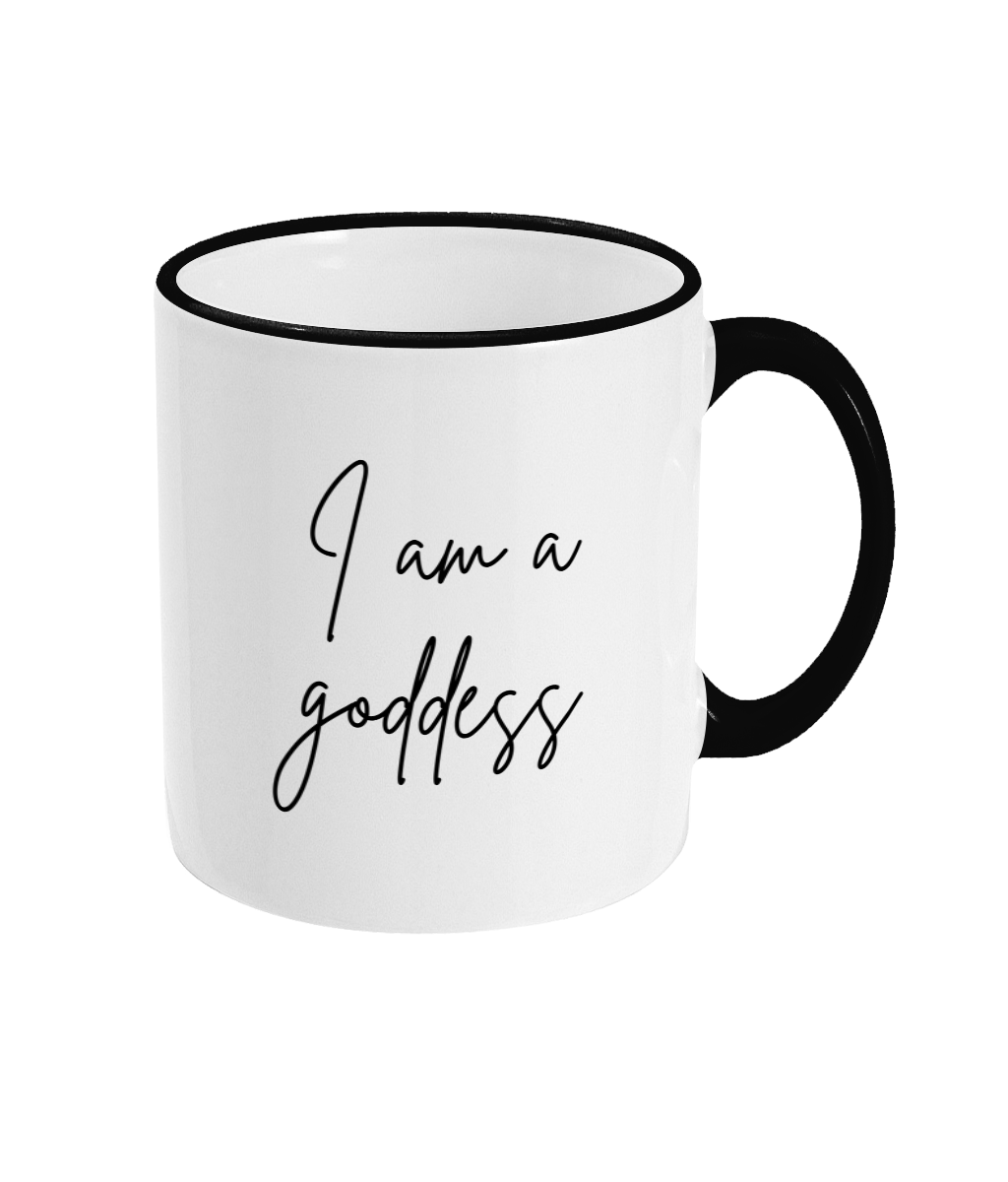 I am a Goddess Mug Present Easter Birthday Anytime Gift Present